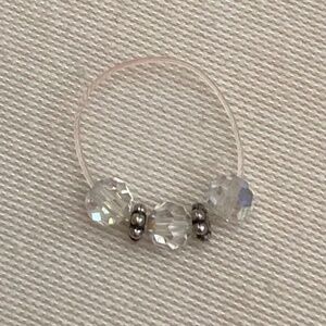 Australian Crystal toe ring